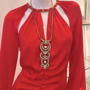 Vintage Stella & Dot necklace. Can be worn multiple ways. Fabulous color scheme